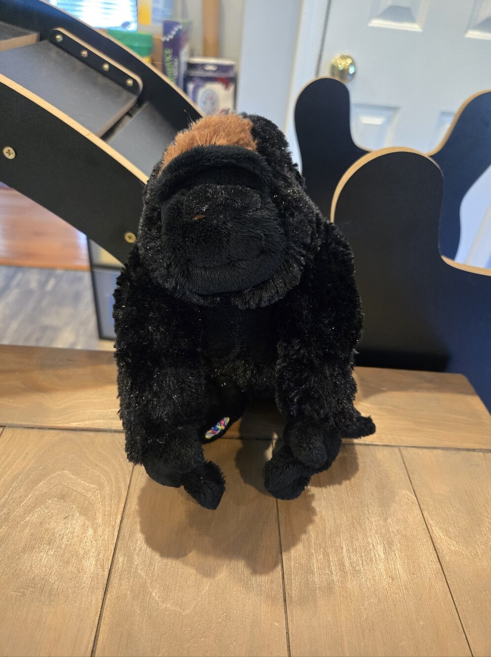 Ganz Webkinz Plush Black Silverback Gorilla Stuffed Animal